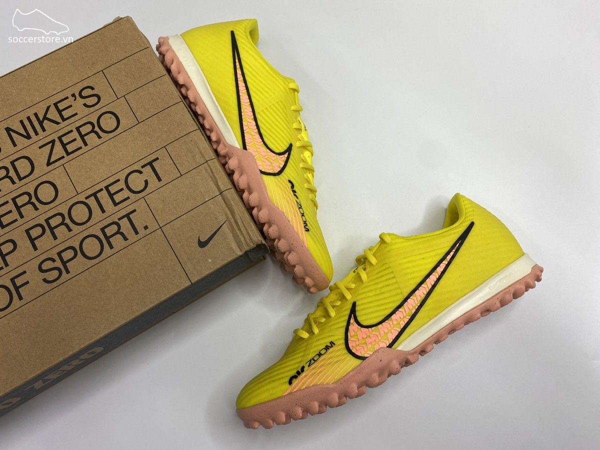 Nike Mercurial Vapor 15 Academy TF Zoom Lucent pack màu vàng chuối - DJ5635-780