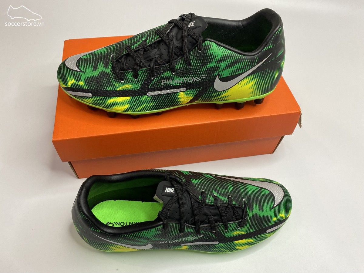 Nike Phantom GT2 Academy AG màu xanh lá - DM0718-003