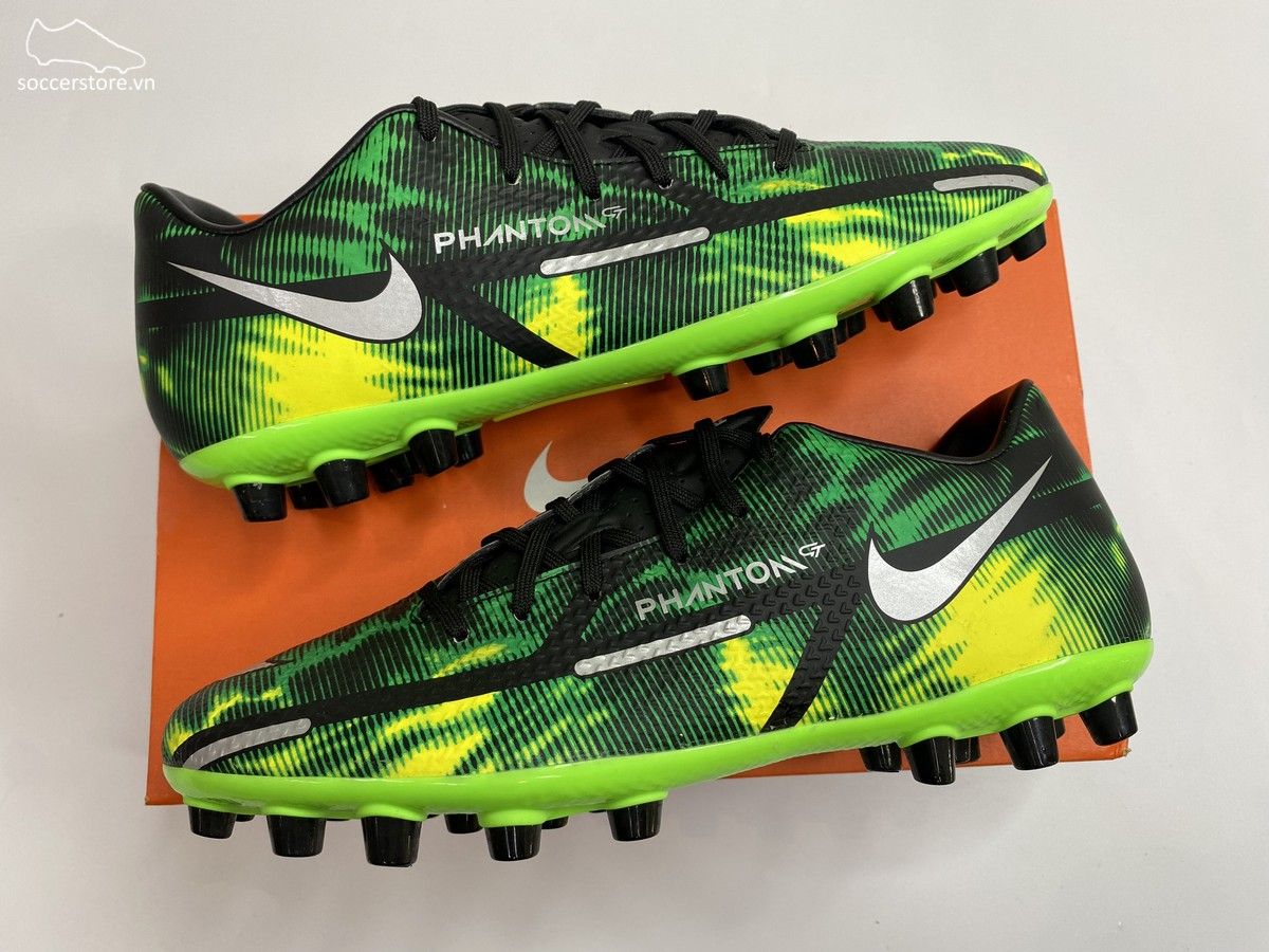 Nike Phantom GT2 Academy AG màu xanh lá - DM0718-003