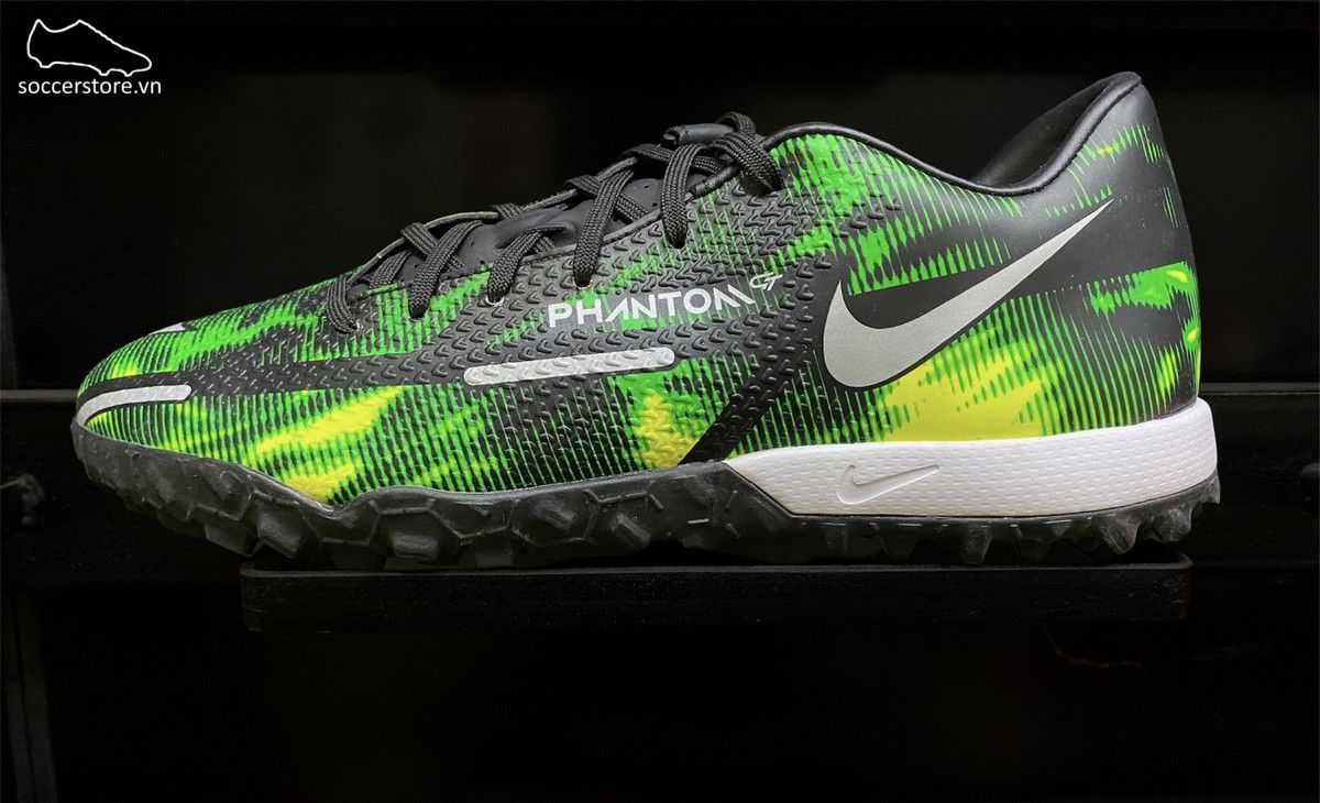 Nike Phantom GT2 Academy TF Shockwave màu xanh lá - DM0725-003