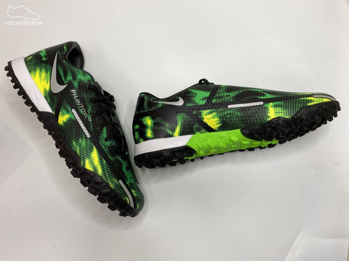 Nike Phantom GT2 Academy TF Shockwave màu xanh lá - DM0725-003
