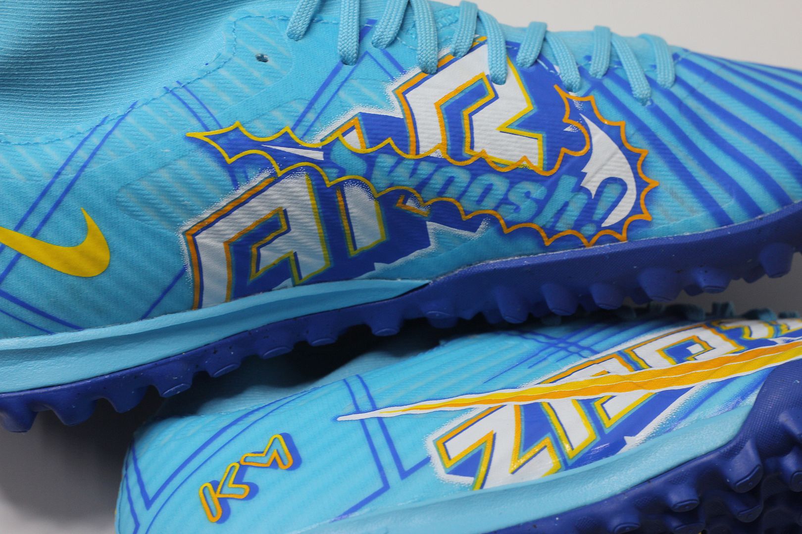 Nike Mercurial Superfly 9 Academy TF Air Zoom KM màu xanh lam Kylian Mbappe DO9347-400n