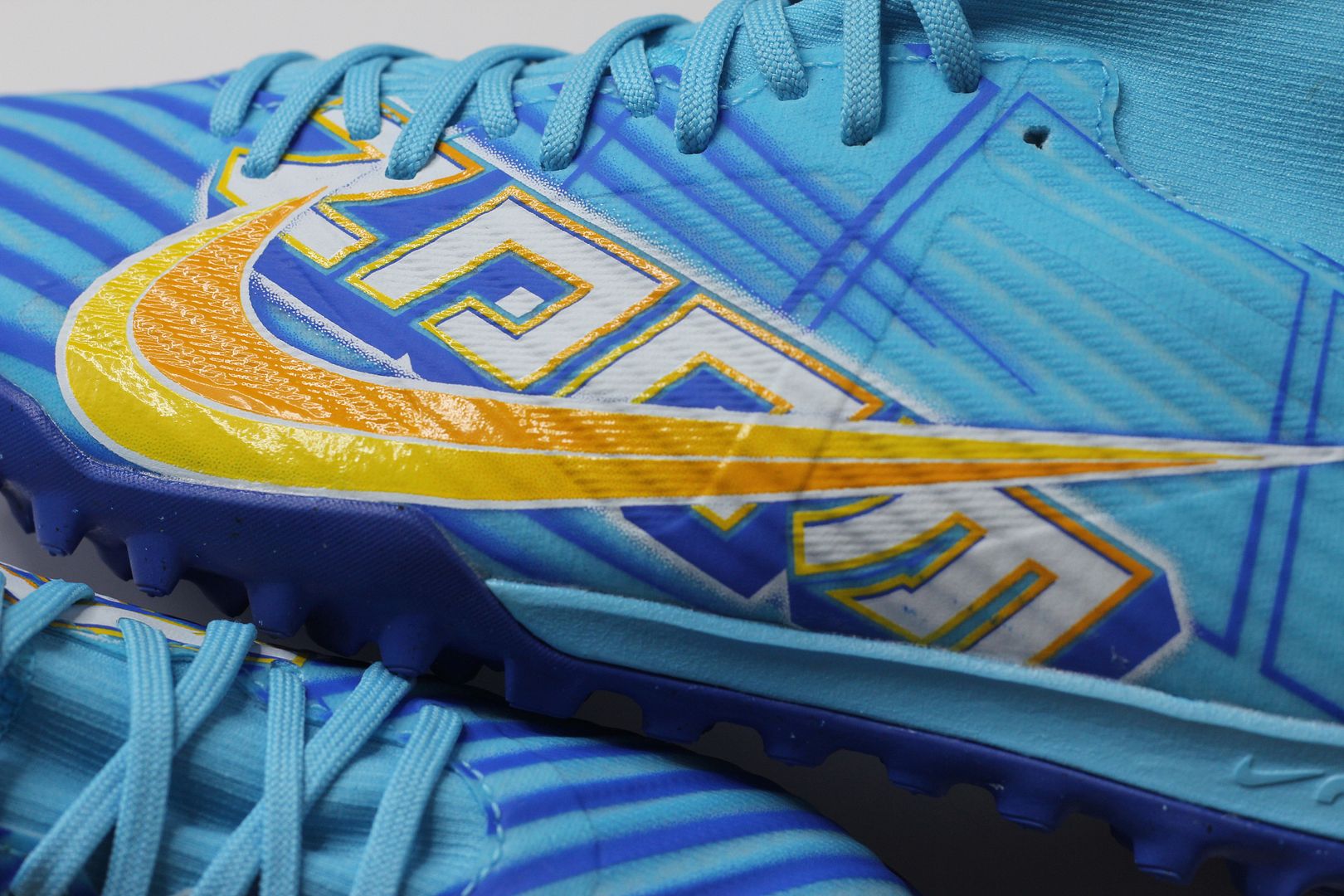 Nike Mercurial Superfly 9 Academy TF Air Zoom KM màu xanh lam Kylian Mbappe DO9347-400n