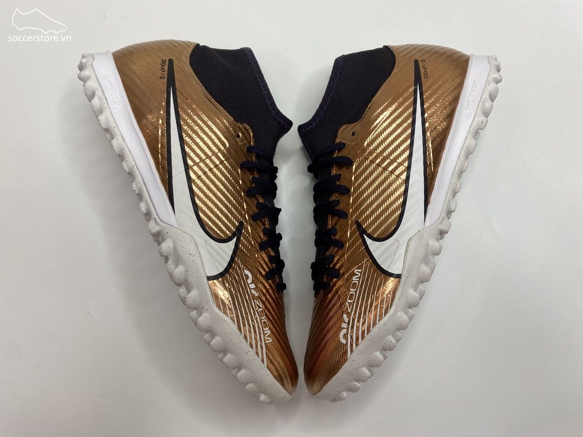 Nike Mercurial Superfly 9 Academy TF Air Zoom Generation World Cup 2022 màu đồng - DR5948-810