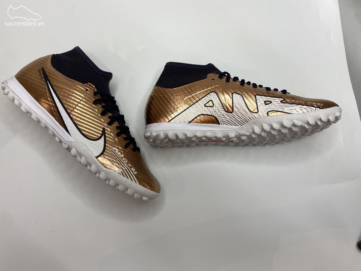 Nike Mercurial Superfly 9 Academy TF Air Zoom Generation World Cup 2022 màu đồng - DR5948-810