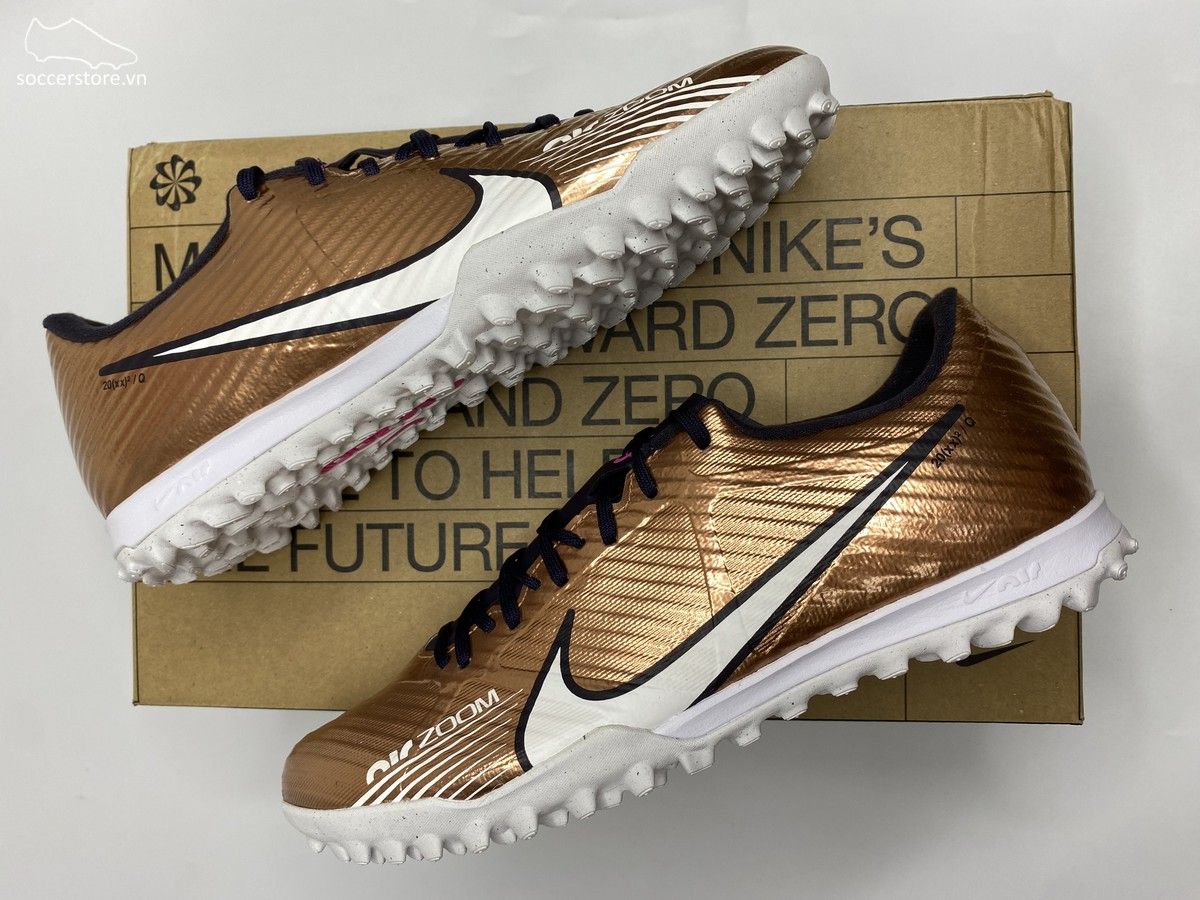 Nike Mercurial Vapor 15 Academy TF Air Zoom Generation World Cup 2022 màu đồng - DR5949-810
