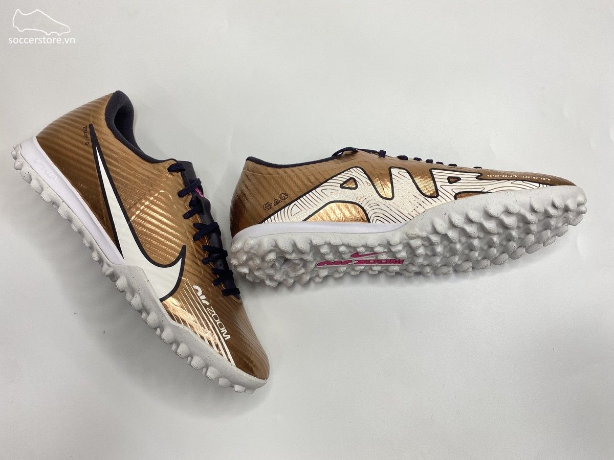 Nike Mercurial Vapor 15 Academy TF Air Zoom Generation World Cup 2022 màu đồng - DR5949-810