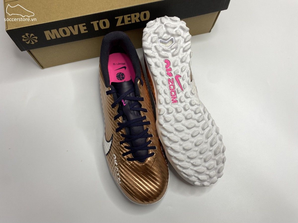 Nike Mercurial Vapor 15 Academy TF Air Zoom Generation World Cup 2022 màu đồng - DR5949-810