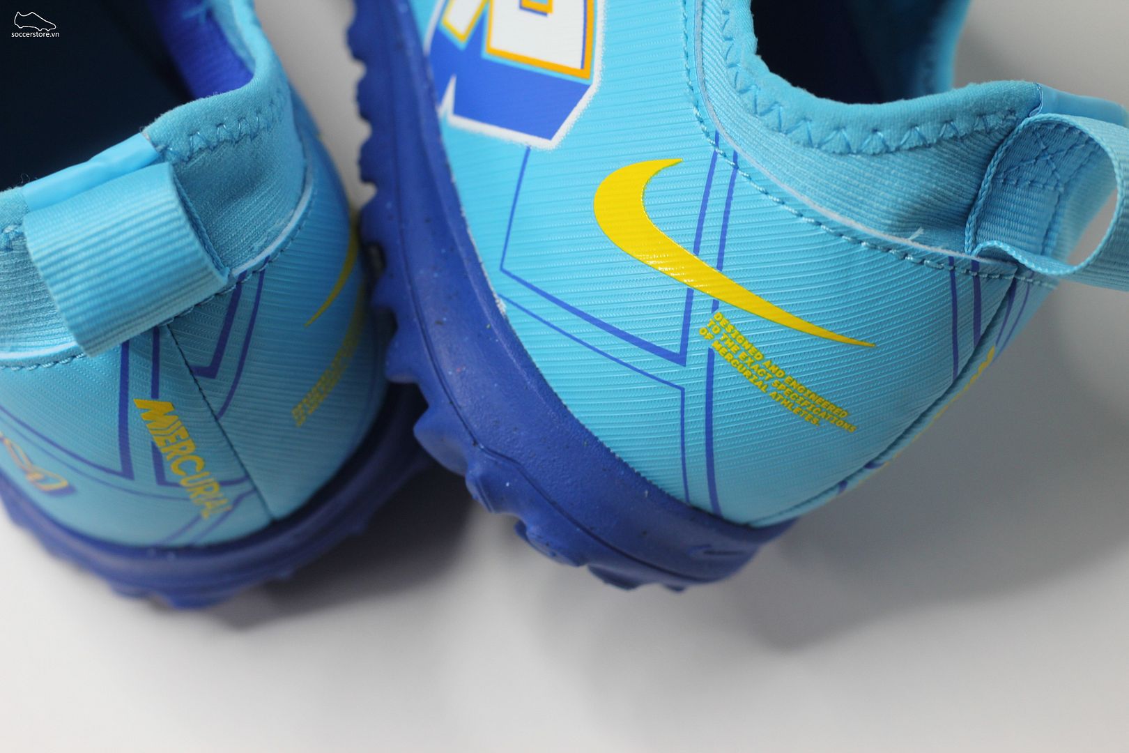 Nike Mercurial Vapor 15 Academy TF KM Jr màu xanh dương Kylian Mbappe DV0737-400