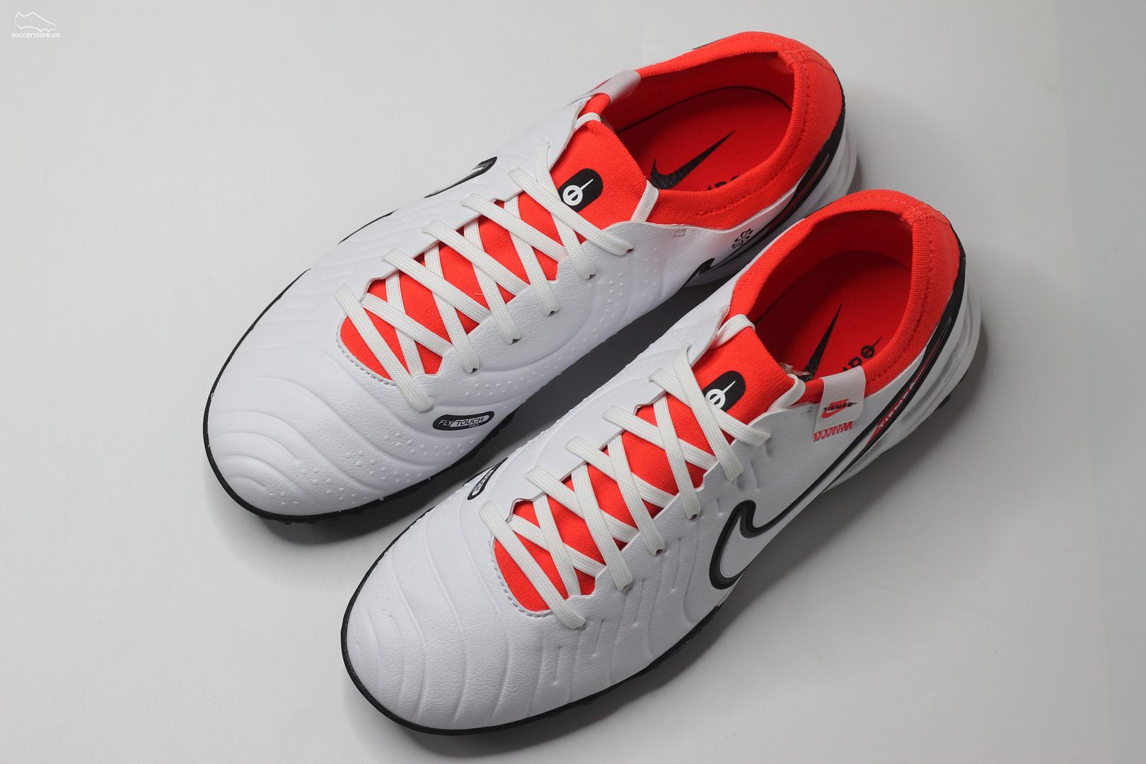 Nike Tiempo Legend 10 Pro TF màu trắng đỏ đen DV4336-100
