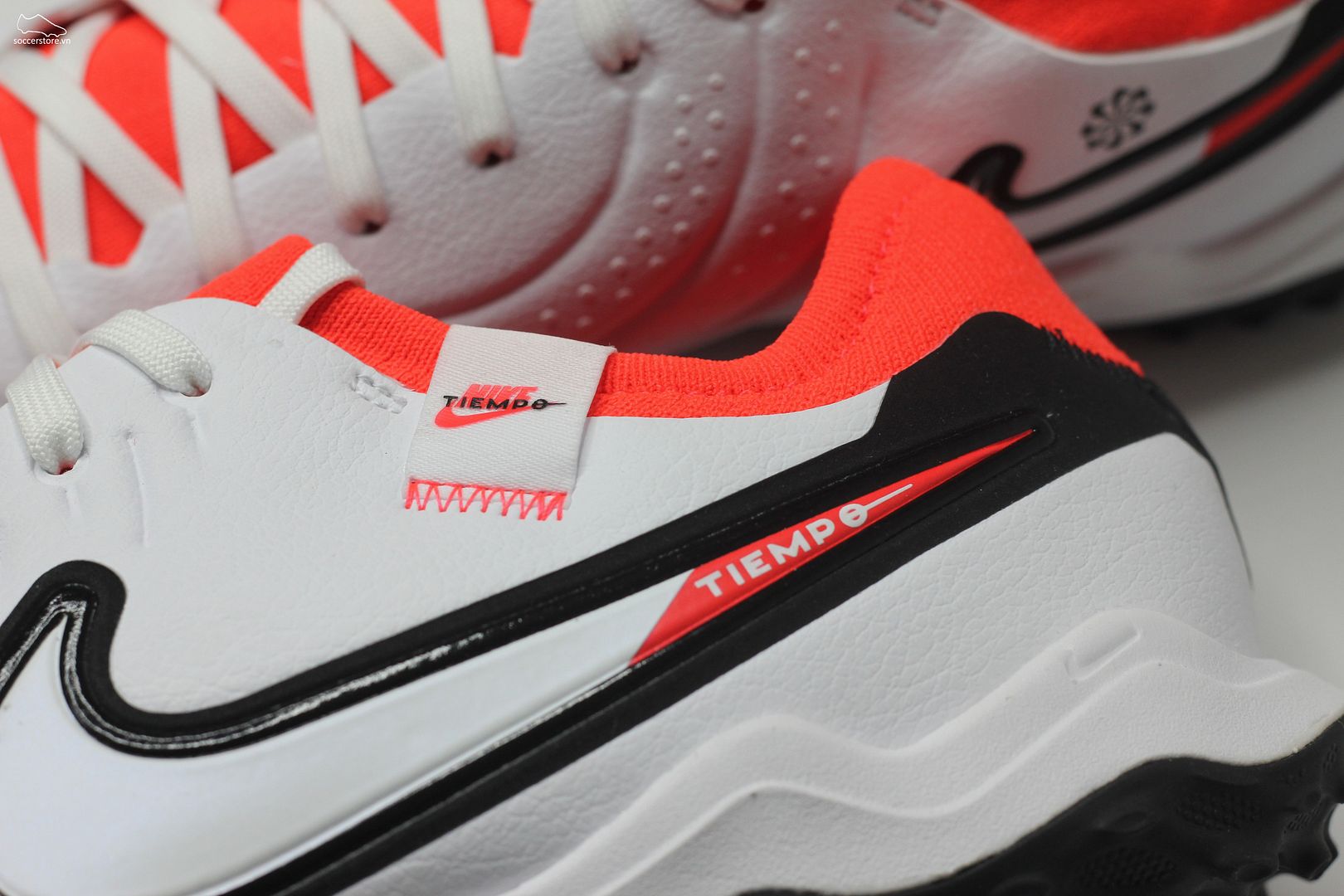 Nike Tiempo Legend 10 Pro TF màu trắng đỏ đen DV4336-100