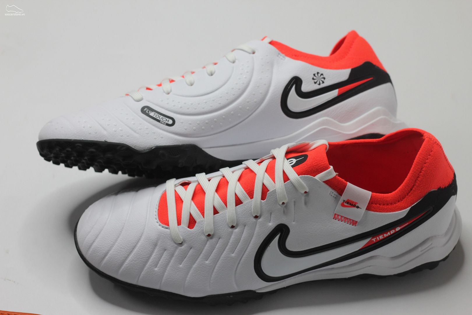 Nike Tiempo Legend 10 Pro TF màu trắng đỏ đen DV4336-100