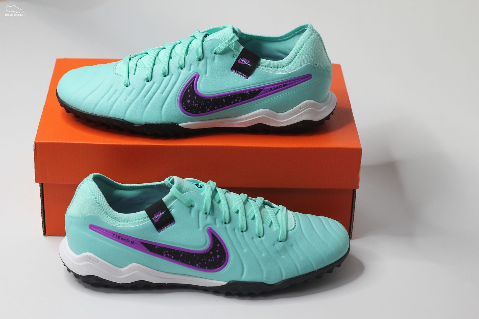 Nike Tiempo Legend 10 Pro TF Peak Ready pack màu xanh mint DV4336-300 