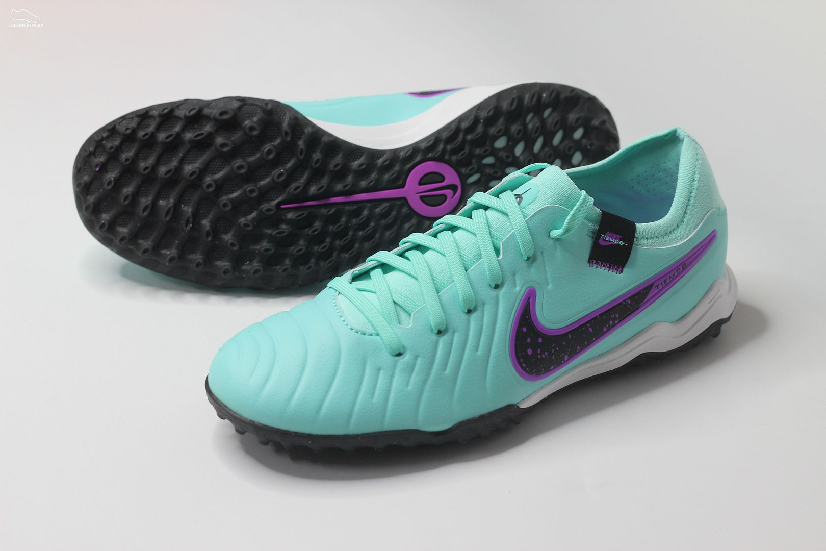Nike Tiempo Legend 10 Pro TF Peak Ready pack màu xanh mint DV4336-300 