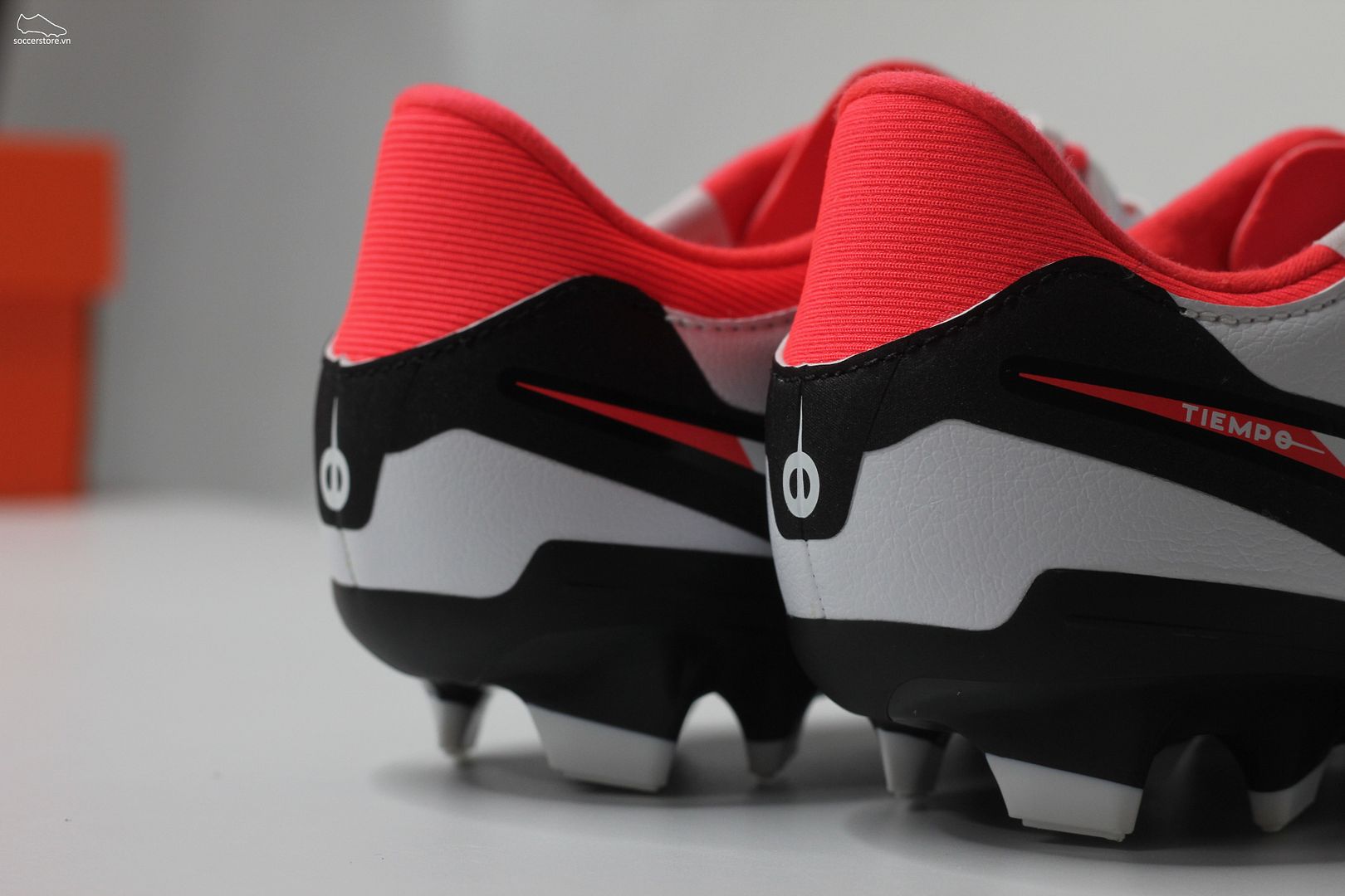 Nike Tiempo Legend 10 Academy MG màu trắng đỏ đen DV4337-100