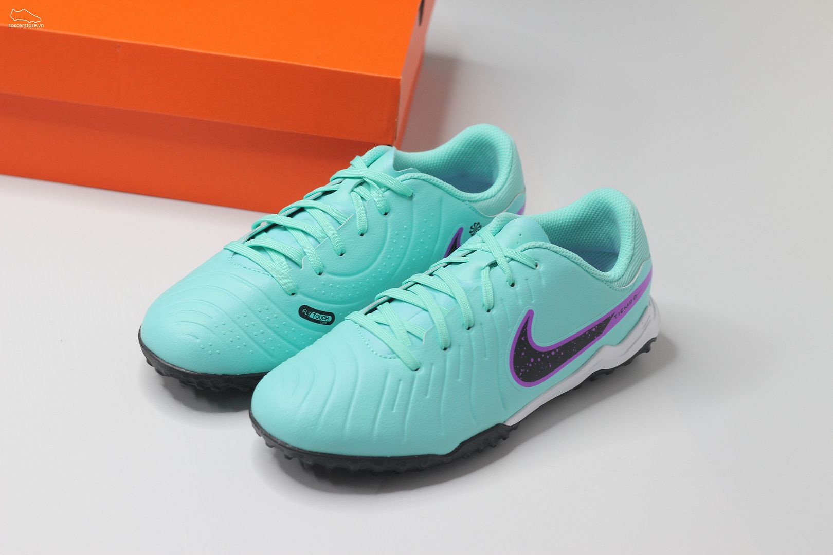 Nike Tiempo Legend 10 Academy TF Jr màu xanh mint kids DV4351-300