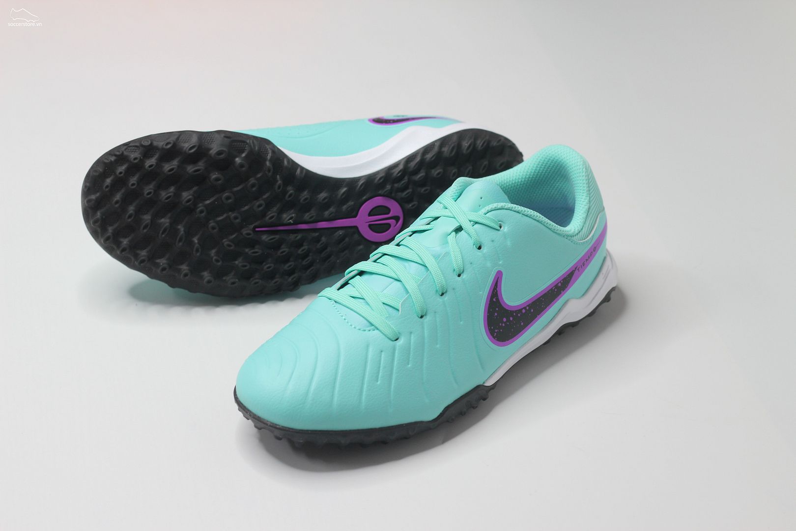 Nike Tiempo Legend 10 Academy TF Jr màu xanh mint kids DV4351-300