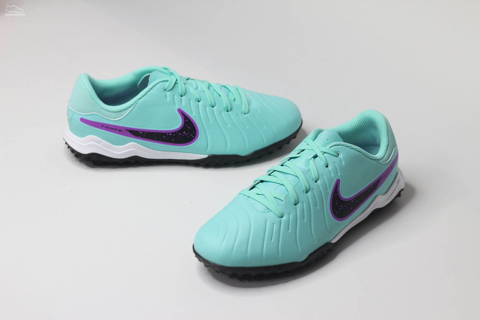 Nike Tiempo Legend 10 Academy TF Jr màu xanh mint kids DV4351-300