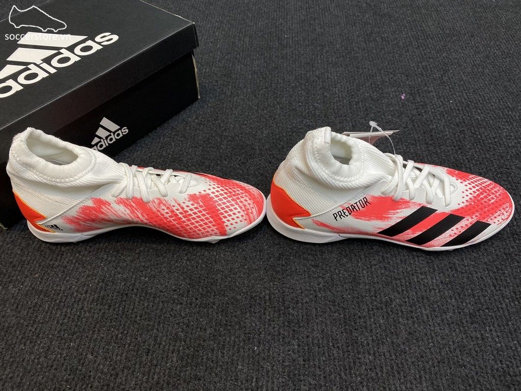 Adidas Predator 20.3 Kids TF Uniforia- White/ Core Black/ Pop EG0929