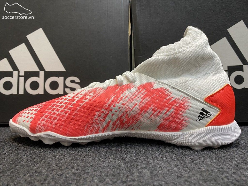 Adidas Predator 20.3 Kids TF Uniforia- White/ Core Black/ Pop EG0929