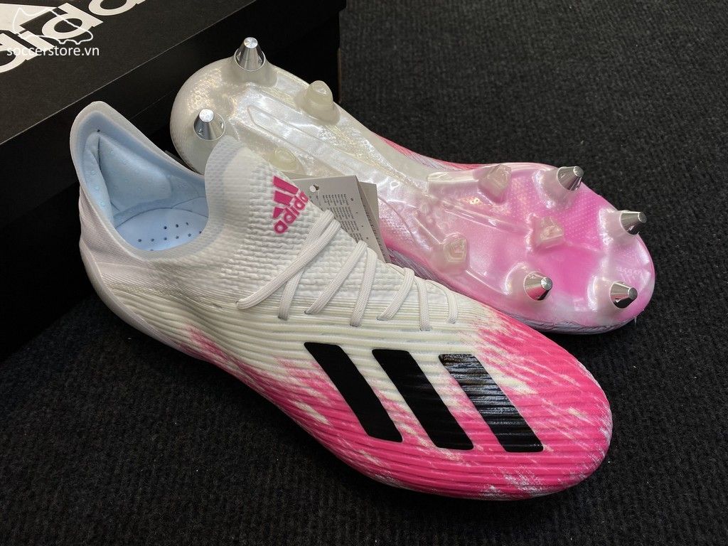 Adidas X 19.1 SG Uniforia- White/ Core Black/ Shock Pink EG7143