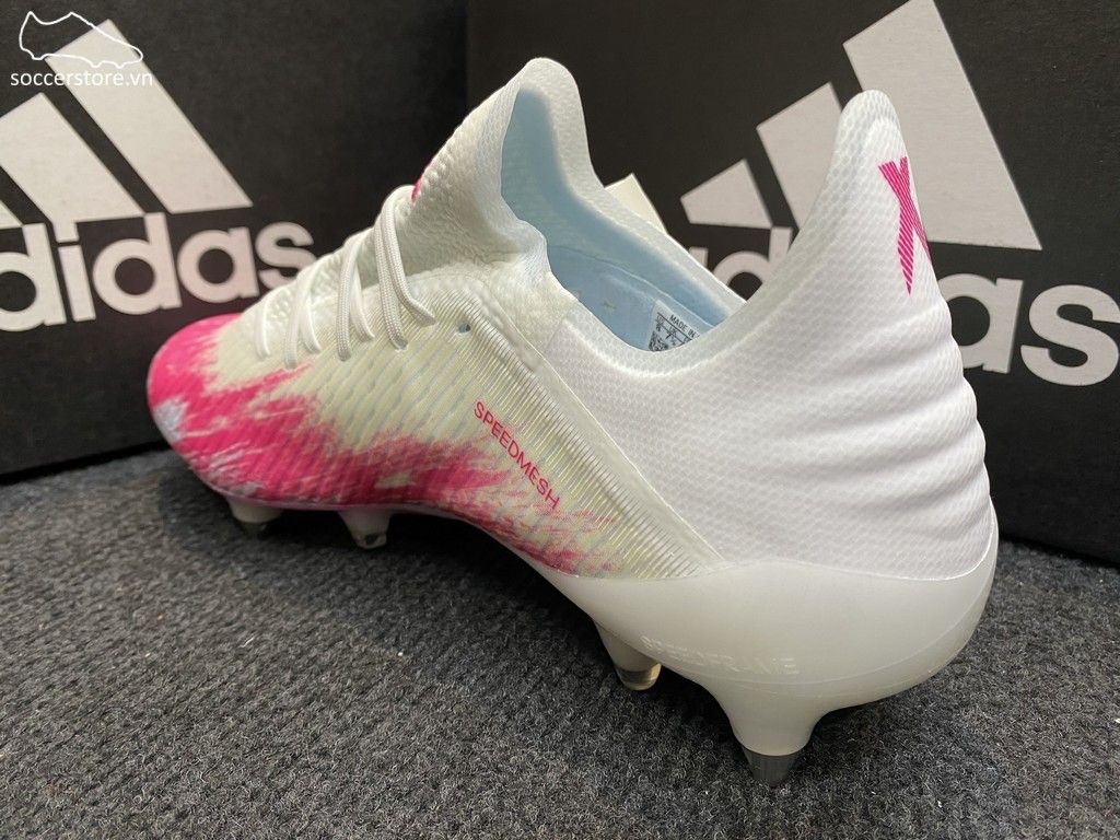 Adidas X 19.1 SG Uniforia- White/ Core Black/ Shock Pink EG7143