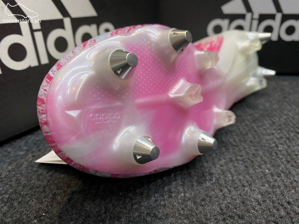 Adidas X 19.1 SG Uniforia- White/ Core Black/ Shock Pink EG7143