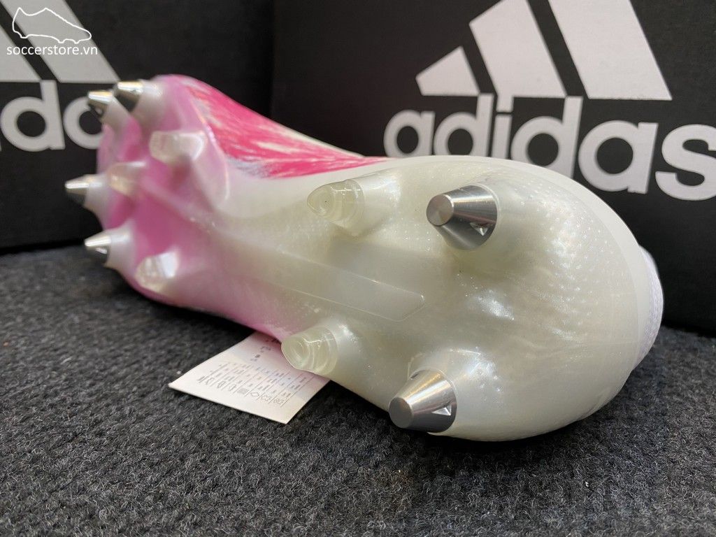 Adidas X 19.1 SG Uniforia- White/ Core Black/ Shock Pink EG7143