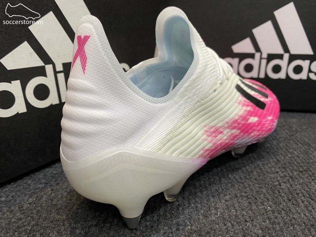Adidas X 19.1 SG Uniforia- White/ Core Black/ Shock Pink EG7143