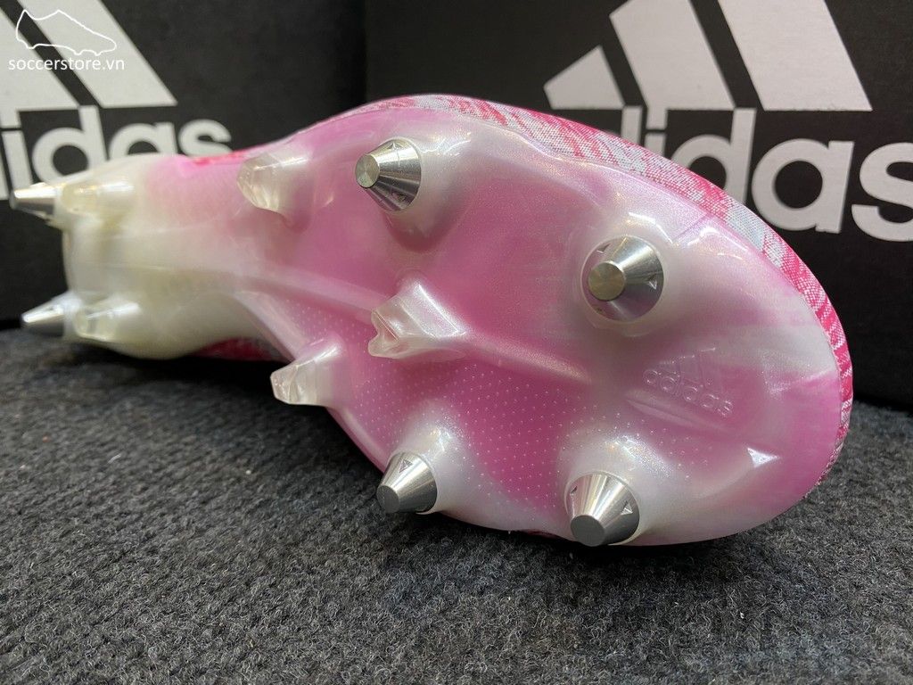 Adidas X 19.1 SG Uniforia- White/ Core Black/ Shock Pink EG7143