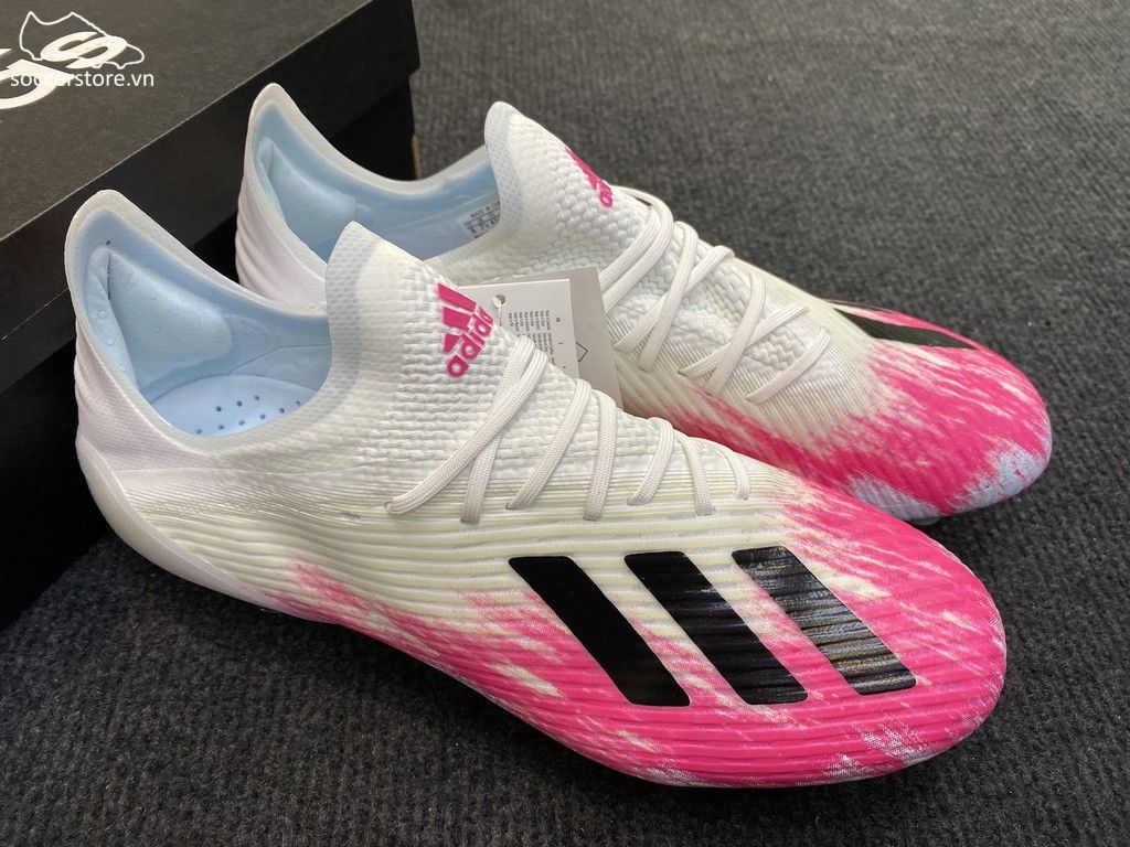 Adidas X 19.1 SG Uniforia- White/ Core Black/ Shock Pink EG7143