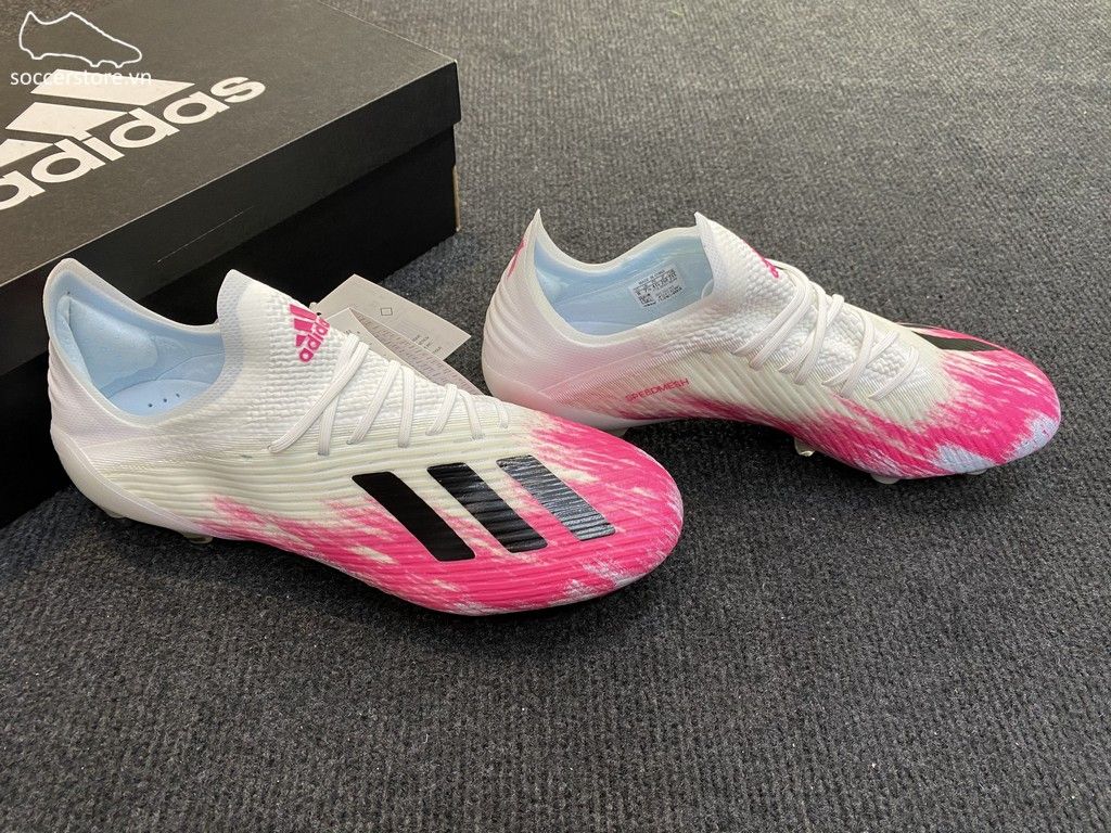 Adidas X 19.1 SG Uniforia- White/ Core Black/ Shock Pink EG7143