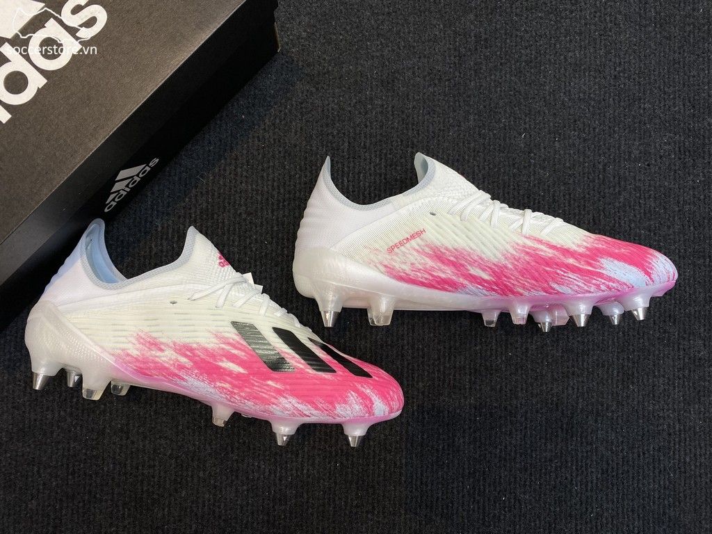 Adidas X 19.1 SG Uniforia- White/ Core Black/ Shock Pink EG7143