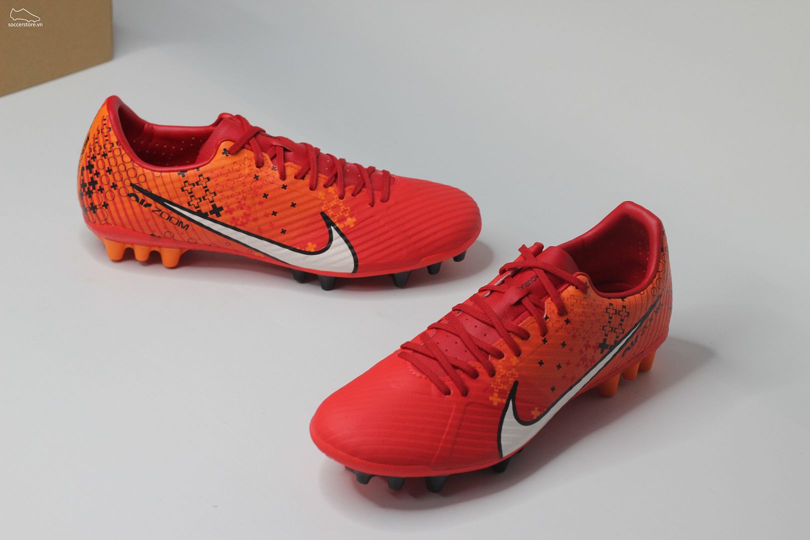 Nike Mercurial Vapor 15 Academy AG Air Zoom MDS 007 Dream Speed màu đỏ cam FD1160-600