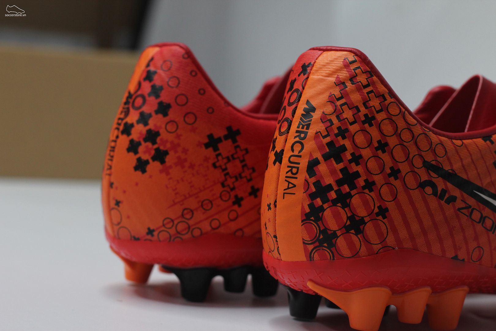 Nike Mercurial Vapor 15 Academy AG Air Zoom MDS 007 Dream Speed màu đỏ cam FD1160-600