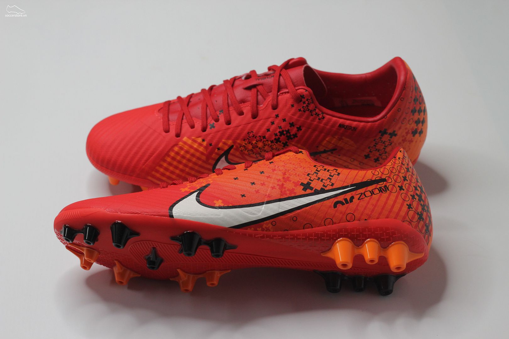 Nike Mercurial Vapor 15 Academy AG Air Zoom MDS 007 Dream Speed màu đỏ cam FD1160-600