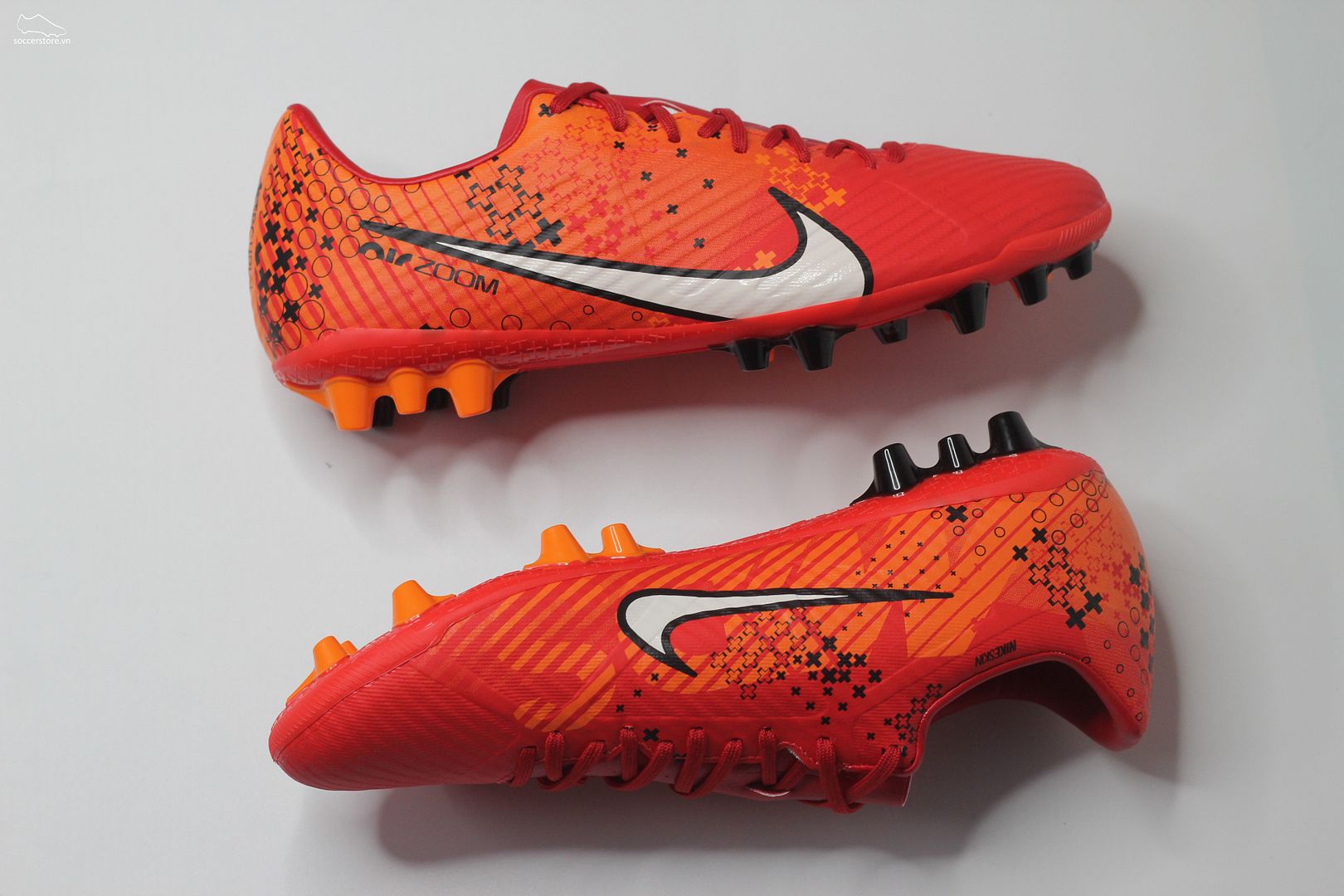 Nike Mercurial Vapor 15 Academy AG Air Zoom MDS 007 Dream Speed màu đỏ cam FD1160-600