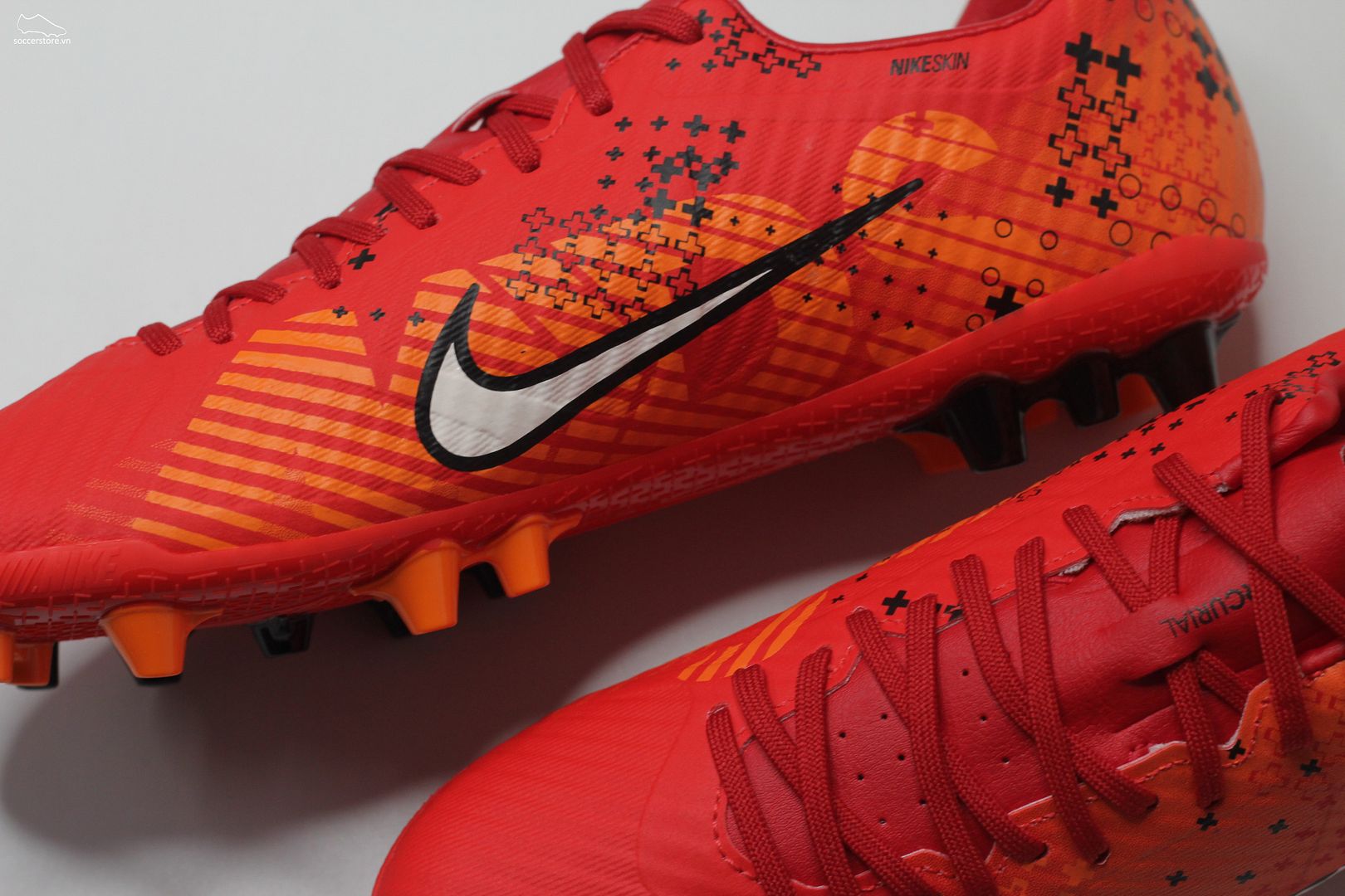 Nike Mercurial Vapor 15 Academy AG Air Zoom MDS 007 Dream Speed màu đỏ cam FD1160-600