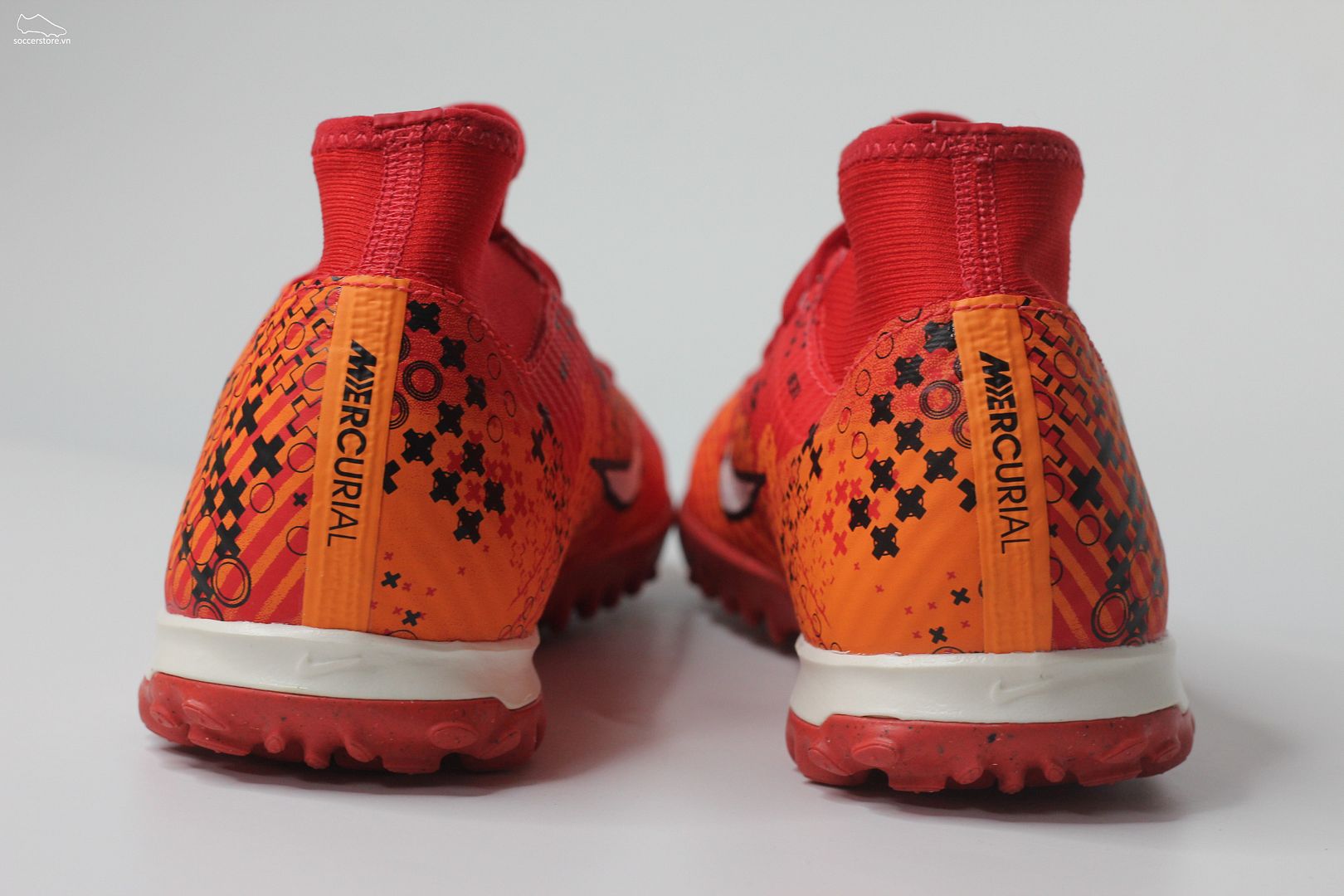 Nike Mercurial Superfly 9 Academy TF Air Zoom MDS 007 Dream Speed màu đỏ cam FD1166-600