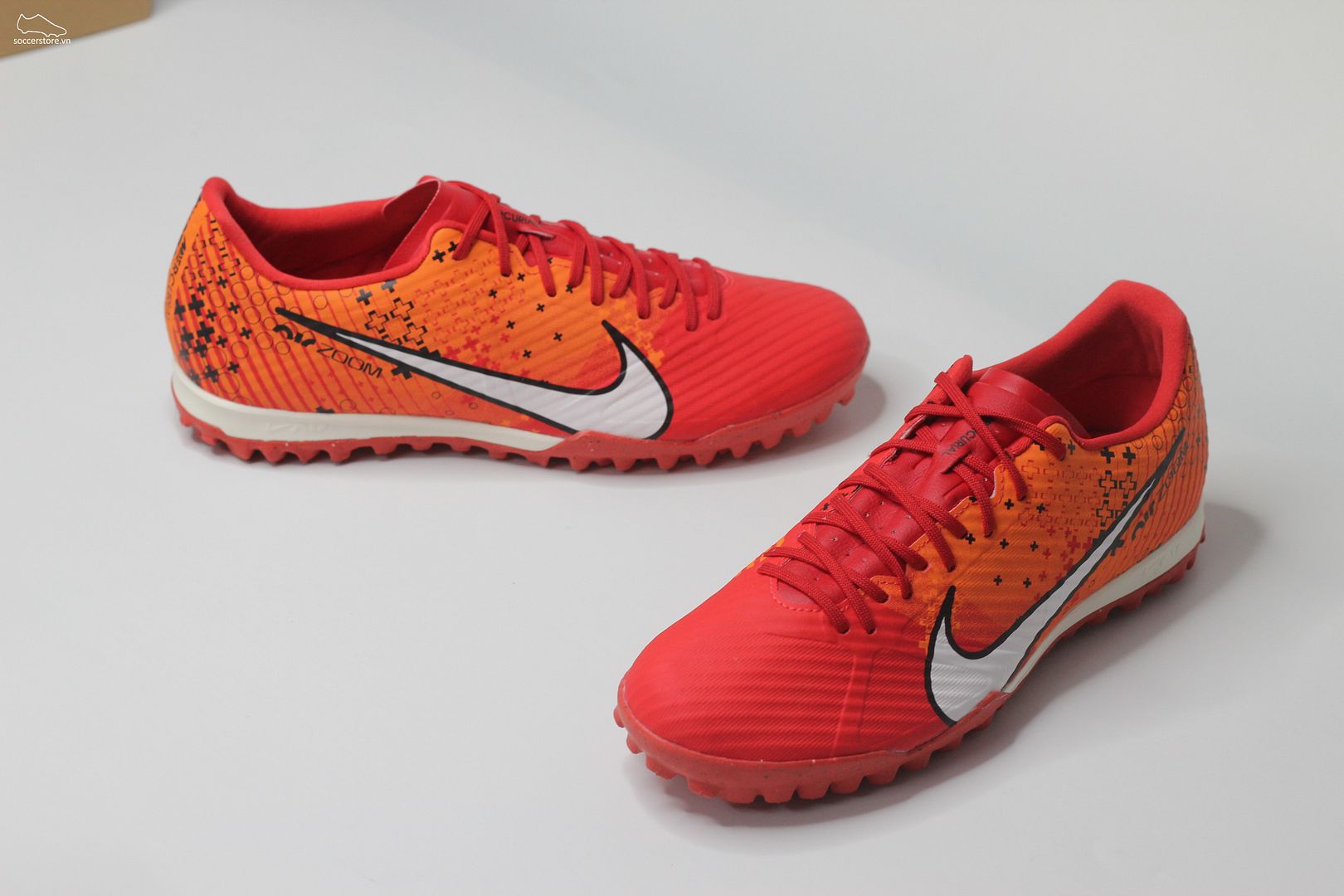 Nike Mercurial Vapor 15 Academy TF Air Zoom MDS 007 Dream Speed màu đỏ cam FD1168-600