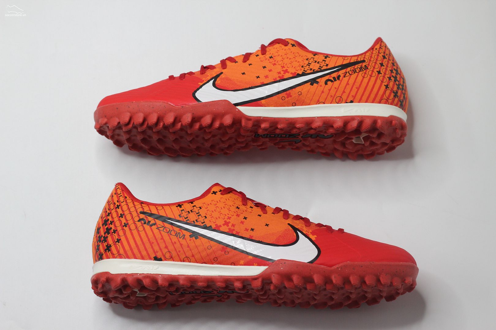Nike Mercurial Vapor 15 Academy TF Air Zoom MDS 007 Dream Speed màu đỏ cam FD1168-600