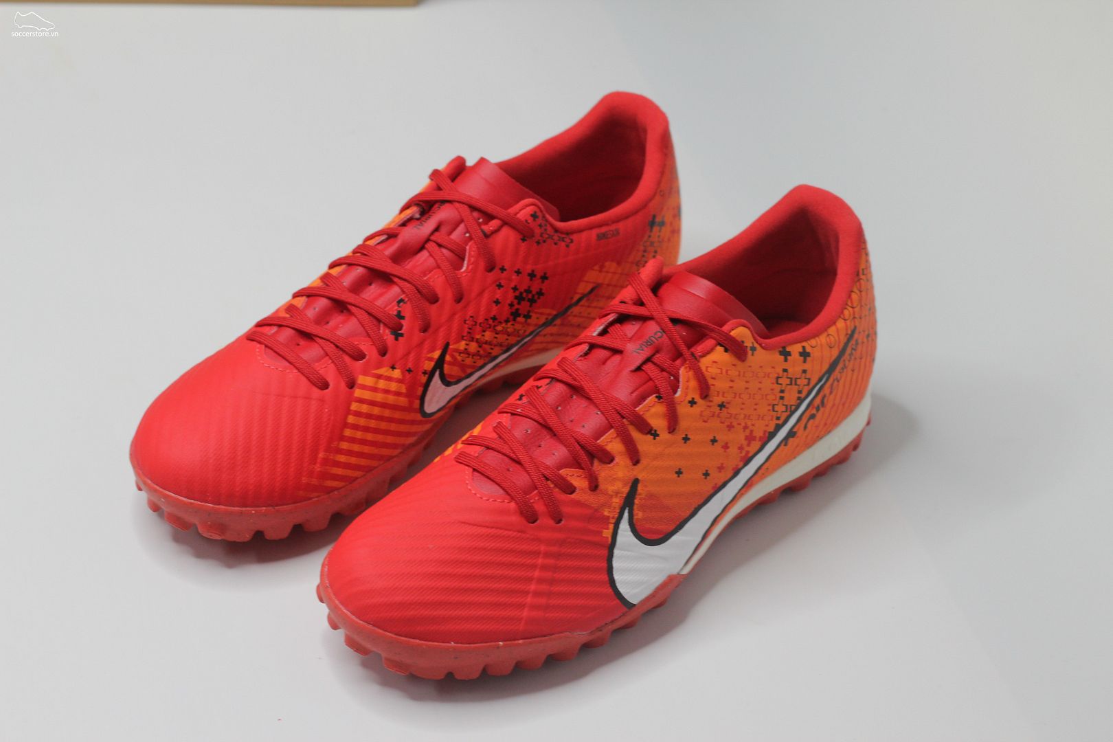 Nike Mercurial Vapor 15 Academy TF Air Zoom MDS 007 Dream Speed màu đỏ cam FD1168-600