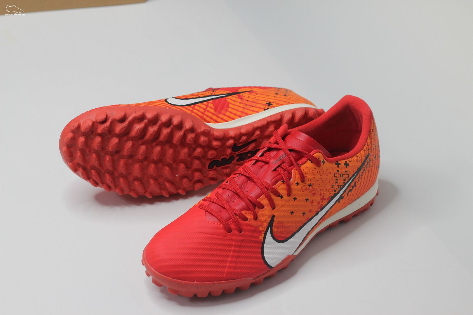 Nike Mercurial Vapor 15 Academy TF Air Zoom MDS 007 Dream Speed màu đỏ cam FD1168-600