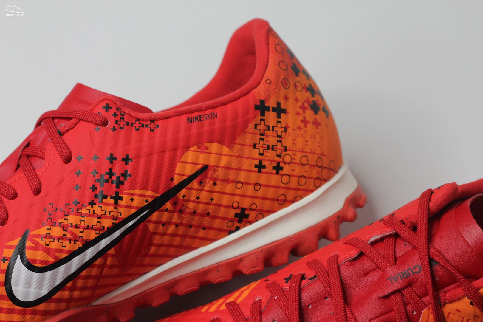 Nike Mercurial Vapor 15 Academy TF Air Zoom MDS 007 Dream Speed màu đỏ cam FD1168-600