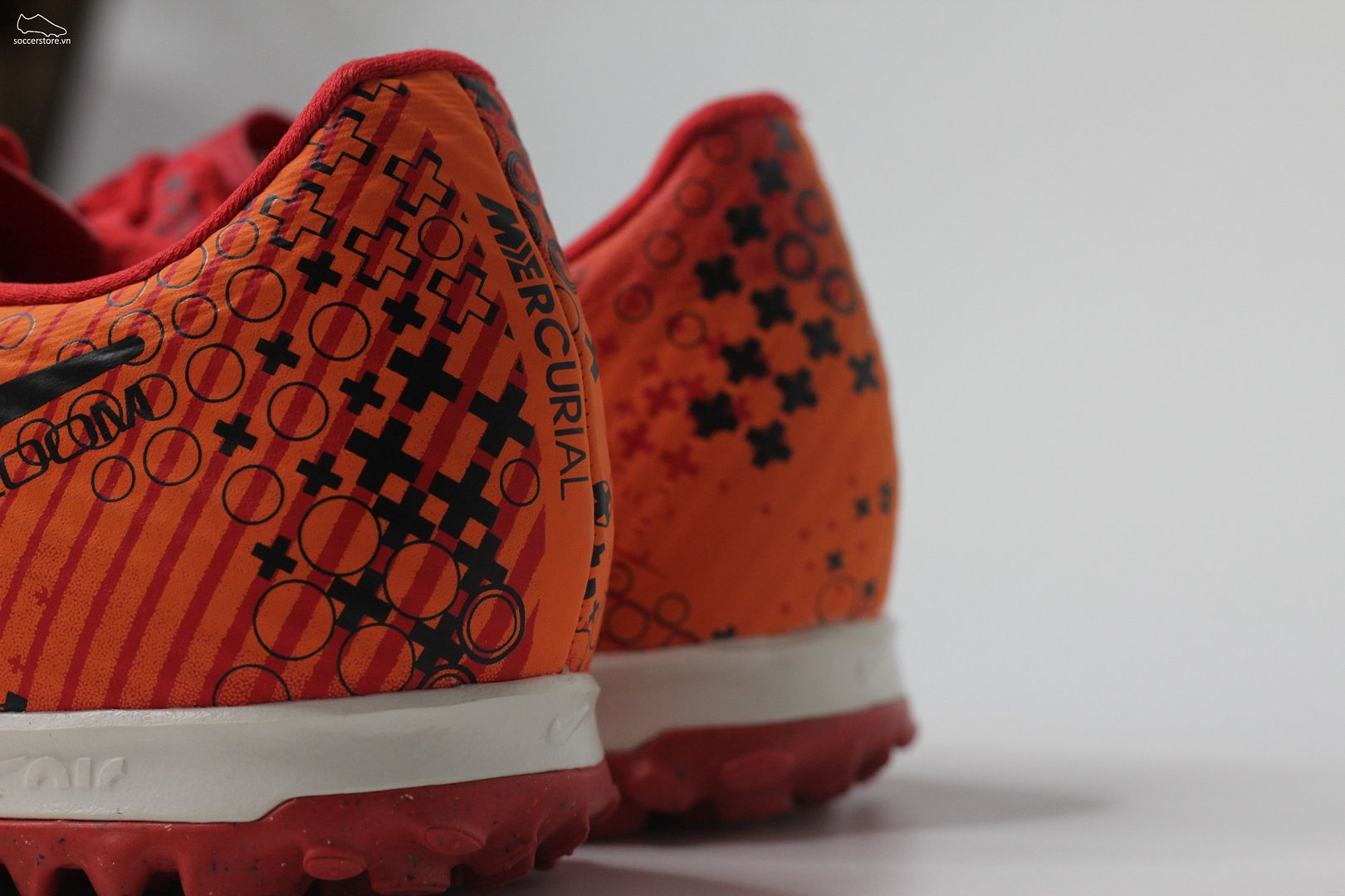 Nike Mercurial Vapor 15 Academy TF Air Zoom MDS 007 Dream Speed màu đỏ cam FD1168-600