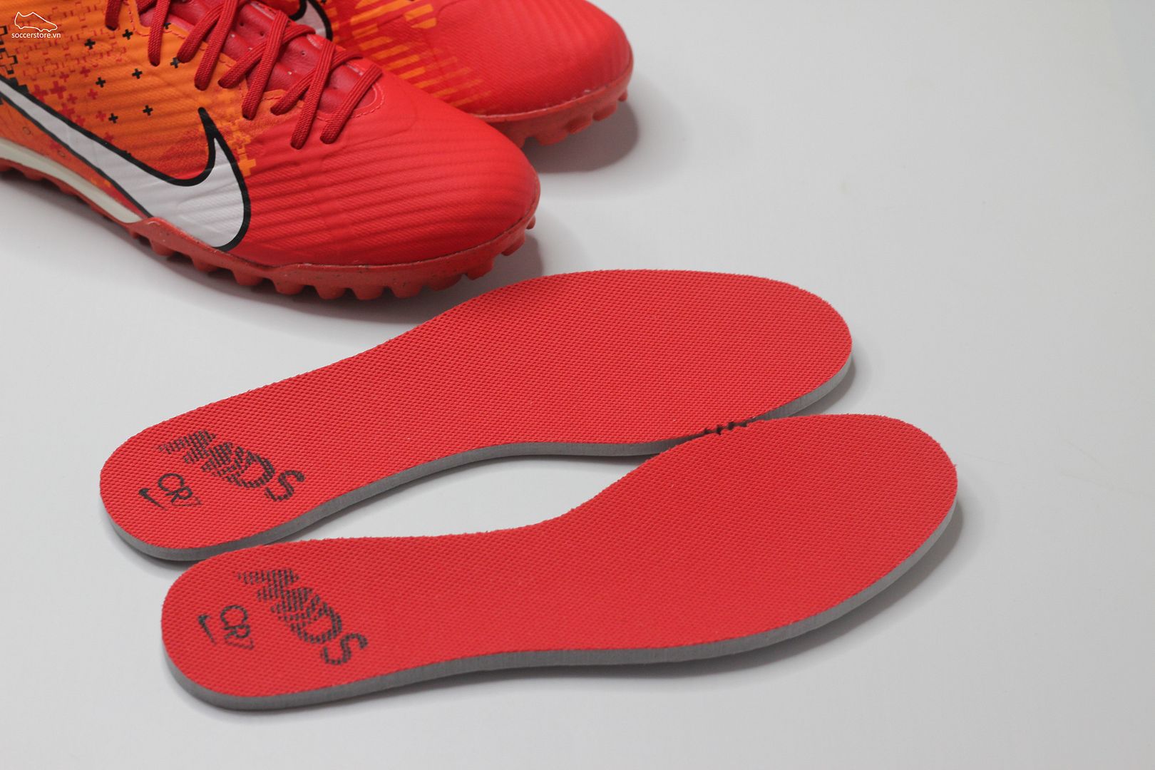 Nike Mercurial Vapor 15 Academy TF Air Zoom MDS 007 Dream Speed màu đỏ cam FD1168-600