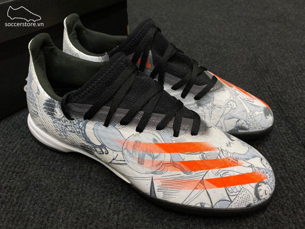 Adidas X Ghosted .3 TF InFlight- White/ Black/ Gold FW5831