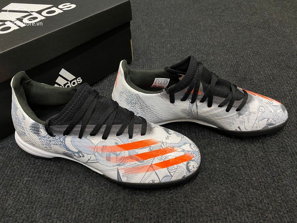 Adidas X Ghosted .3 TF InFlight- White/ Black/ Gold FW5831