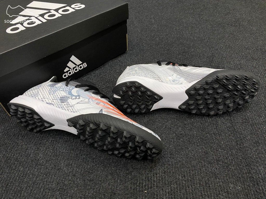 Adidas X Ghosted .3 TF InFlight- White/ Black/ Gold FW5831