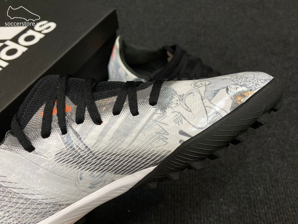 Adidas X Ghosted .3 TF InFlight- White/ Black/ Gold FW5831